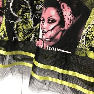 Too Fast Zombie Monster skirt